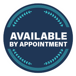 Available by Appointment Badge